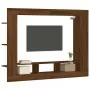 Mobile Porta TV Rovere Marrone 152x22x113 cm Legno Multistrato