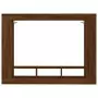 Mobile Porta TV Rovere Marrone 152x22x113 cm Legno Multistrato