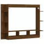 Mobile Porta TV Rovere Marrone 152x22x113 cm Legno Multistrato