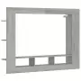 Mobile Porta TV Grigio Sonoma 152x22x113cm in Legno Multistrato