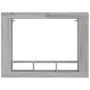 Mobile Porta TV Grigio Sonoma 152x22x113cm in Legno Multistrato