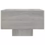 Tavolino Salotto Grigio Sonoma 100x49,5x31 cm Legno Multistrato