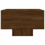 Tavolino Salotto Rovere Marrone 100x49,5x31cm Legno Multistrato