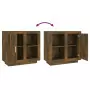 Credenza Rovere Fumo 80x40x75 cm