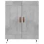 Credenza Grigio Cemento 69,5x34x180 cm in Legno Multistrato