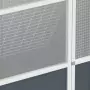 Gabbia per Uccelli Antracite 115x78x200 cm in Acciaio Zincato