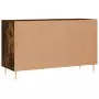 Credenza Rovere Fumo 100x36x60 cm in Legno Multistrato