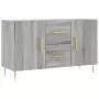 Credenza Grigio Sonoma 100x36x60 cm in Legno Multistrato