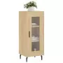 Credenza Rovere Sonoma 34,5x34x90 cm in Legno Multistrato