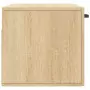 Mobile a Parete Rovere Sonoma 80x36,5x35 cm Legno Multistrato