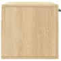 Mobile a Parete Rovere Sonoma 80x36,5x35 cm Legno Multistrato