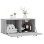 Mobile a Parete Grigio Sonoma 80x36,5x35cm in Legno Multistrato