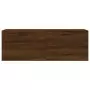 Mobile a Parete Rovere Marrone 100x36,5x35 cm Legno Multistrato