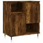 Credenza Rovere Fumo 60x35x70 cm in Legno Multistrato