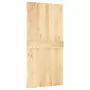 Porta Scorrevole con Set Hardware 100x210cm Legno Massello Pino