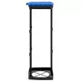 Porta Sacchi Spazzatura 2 pz Nero e Blu 120 L in PP