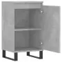 Credenza Grigio Cemento 40x35x70 cm in Legno Multistrato