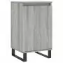 Credenza Grigio Sonoma 40x35x70 cm in Legno Multistrato