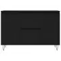 Credenza Nera 104x35x70 cm in Legno Multistrato