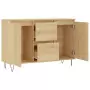 Credenza Rovere Sonoma 104x35x70 cm in Legno Multistrato