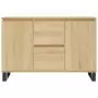 Credenza Rovere Sonoma 104x35x70 cm in Legno Multistrato