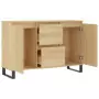 Credenza Rovere Sonoma 104x35x70 cm in Legno Multistrato