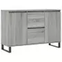 Credenza Grigio Sonoma 104x35x70 cm in Legno Multistrato