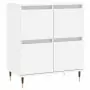 Credenza Bianca 60x35x70 cm in Legno Multistrato