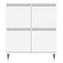 Credenza Bianca 60x35x70 cm in Legno Multistrato