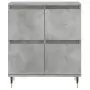 Credenza Grigio Cemento 60x35x70 cm in Legno Multistrato