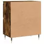 Credenza Rovere Fumo 60x35x70 cm in Legno Multistrato