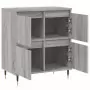 Credenza Grigio Sonoma 60x35x70 cm in Legno Multistrato