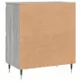 Credenza Grigio Sonoma 60x35x70 cm in Legno Multistrato