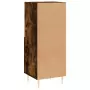 Credenza Rovere Fumo 34,5x34x90 cm in Legno Multistrato