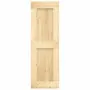 Porta Scorrevole con Set Hardware 70x210 cm Legno Massello Pino