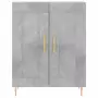 Credenza Grigio Cemento 69,5x34x90 cm in Legno Multistrato