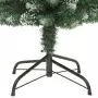 Albero di Natale Artificiale Sottile con Base 240 cm PVC