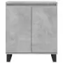 Credenza Grigio Cemento 60x35x70 cm in Legno Multistrato