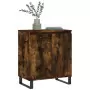 Credenza Rovere Fumo 60x35x70 cm in Legno Multistrato