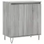 Credenza Grigio Sonoma 60x35x70 cm in Legno Multistrato