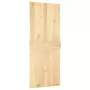 Porta Scorrevole con Set Hardware 85x210 cm Legno Massello Pino