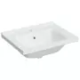 Lavandino da Bagno Bianco 61x48x19,5cm Rettangolare in Ceramica