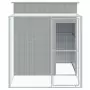 Pollaio Area Corsa Grigio Chiaro 165x251x181 cm Acciaio Zincato