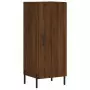 Credenza Rovere Marrone 34,5x34x180 cm in Legno Multistrato