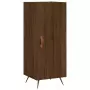 Credenza Rovere Marrone 34,5x34x90 cm in Legno Multistrato