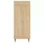 Credenza Rovere Sonoma 34,5x34x180 cm in Legno Multistrato