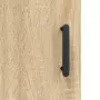 Credenza Rovere Sonoma 34,5x34x180 cm in Legno Multistrato