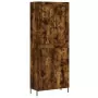 Credenza Rovere Fumo  69,5x34x180 cm in Legno Multistrato