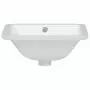 Lavandino da Bagno Bianco 36,5x32x15,5 cm Rettangolare Ceramica