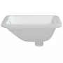 Lavandino da Bagno Bianco 36,5x32x15,5 cm Rettangolare Ceramica